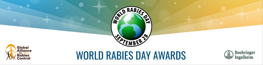 World Rabies Day awards banner