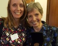 Sarah Cleavelanbd and Julie Gallagher