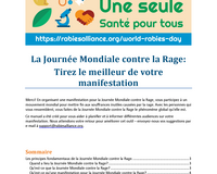 Journée mondiale contre la rage 2023 : Tous pour 1, Une seule sante pour tous.