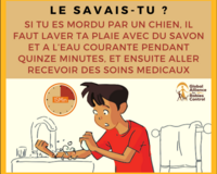 wound washing FB post French