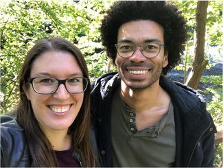 Kathrin Loosli and Danko Alorvor