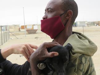 Have-a-Heart Namibia 2020 vaccination drive within Swakopmund's township