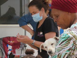 Have-a-Heart Namibia 2020 vaccination drive within Swakopmund's township