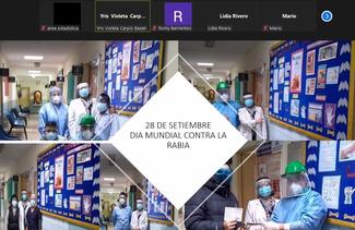 Capacitación Virtual del Personal de Salud del Centro de Control de Zoonosis.