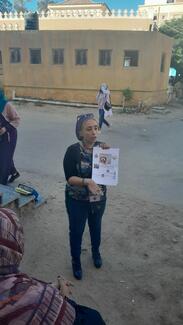 Patient awareness activity by professional patient educator:Rabab Hatem