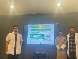 One Health Team (Chief Medical Officer, Regional Veterinary Officer and Dean Health sciences)