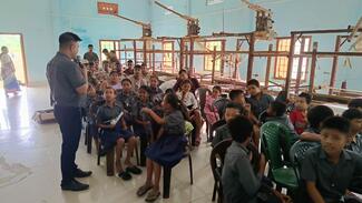 Interaction with school students of Torajan, Nameri National Park and Tiger Reserve, Assam about their experiences regarding domestic and wild animal bite exposures