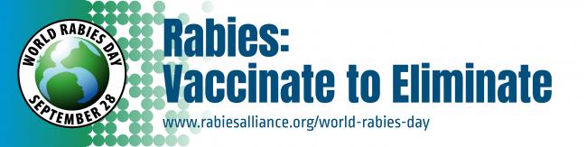 World Rabies Day banner 2019