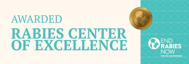 Rabies Center of Excellence banner
