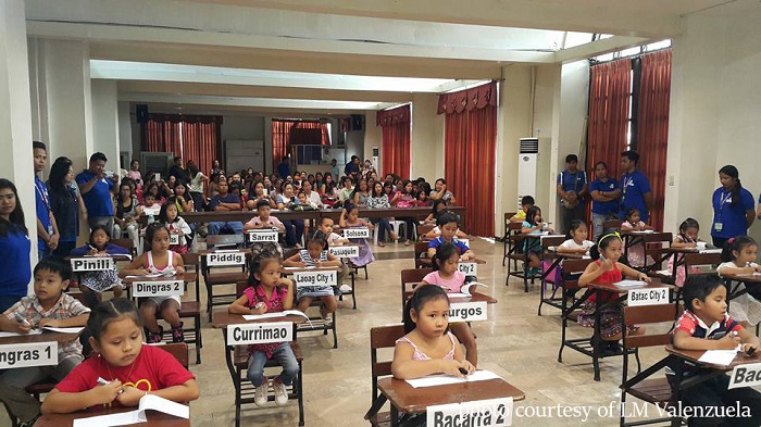 Over 150 Grade 1 to 6 students representing the 26 school districts of Ilocos Norte competed in a One Health Provincial Quiz Bee answering questions on Rabies, Dengue, and Helminthiasis.